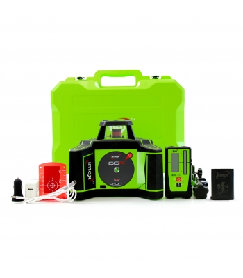 IMEX I66R ROTATING LASER LEVEL WITH RED BEAM - FULL KIT