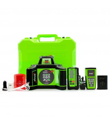 IMEX I88R ROTATING LASER LEVEL WITH RED BEAM - FULL KIT