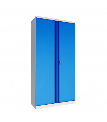 Phoenix SCL Series SCL1891GRK & SCL1891GBK 2 Door 4 Shelf Steel Storage Cupboard with Key Lock