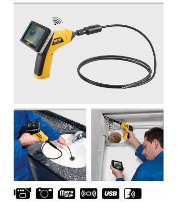 REMS CamScope  Endoscope camera with radio signal transmission Set 16-1 - Code 175130