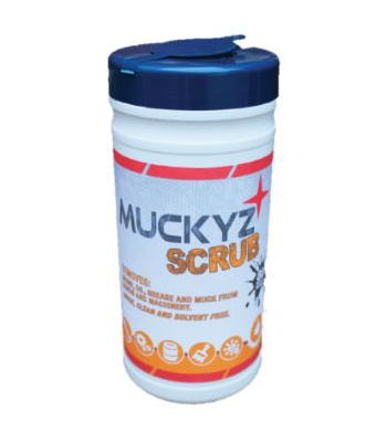 Muckyz Scrub Heavy Duty Rough Hand and Surface Cleaning Wet Wipes - CJ3MW2