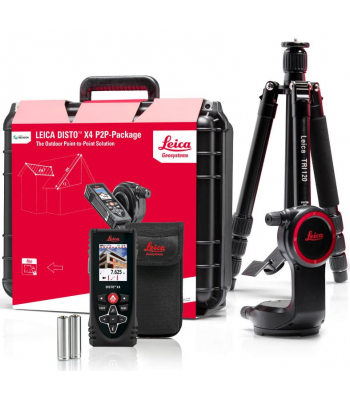 Leica DISTO X4 – P2P Package (Full Kit)