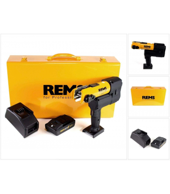 REMS 576010 Akku-Press ACC 21.6v Basic Pack 10-54 mm 1 2.5 Ah battery, 230v charger