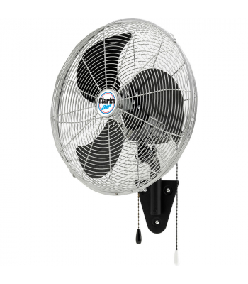 Clarke CHV18WF 450mm High Velocity Oscillating Wall Fan (230V)