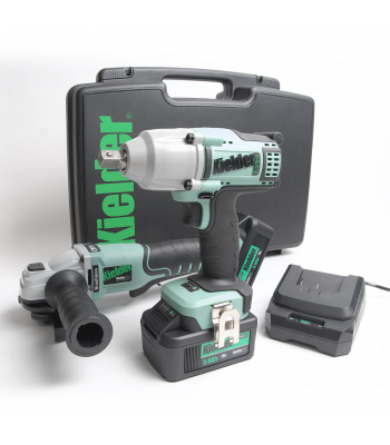 Kielder KWT-TPK-04 IMPACT WRENCH & ANGLE GRINDER TWIN PACK