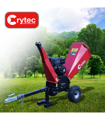 Crytec VULTURE 15HP 120mm Petrol Wood Chipper 420cc