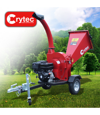 Crytec Terminator 15Hp 120mm Road Towable Chipper 420cc