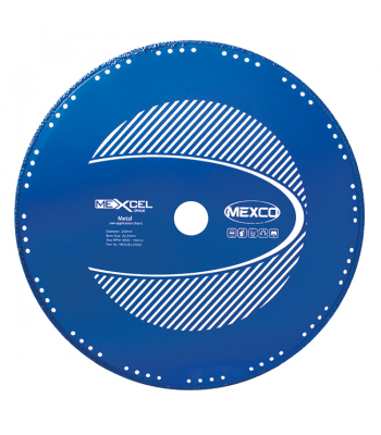 Mexco 230MM METAL CUTTING BLADE XCEL GRADE 22.23MM BORE - MEXCEL23022