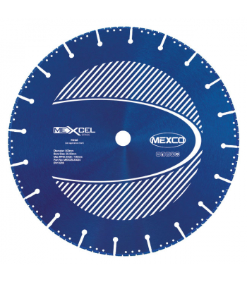 Mexco 300MM METAL CUTTING BLADE XCEL GRADE 20MM BORE - MEXCEL30020