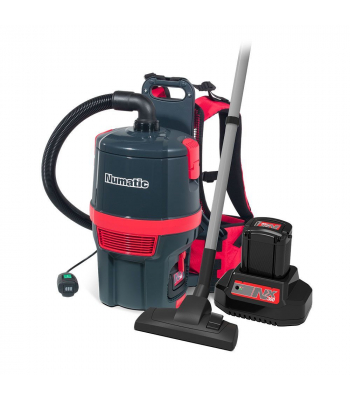 Numatic RSB 150/1 NX Battery Commercial Dry Vac with kit AS30E CORDLESS BACKPACK - X1 Battery - Numatic - 912744