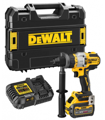 Dewalt DCD999T1 18V XR High Power Combi Drill with FLEXVOLT Advantage - 1x 6Ah Battery