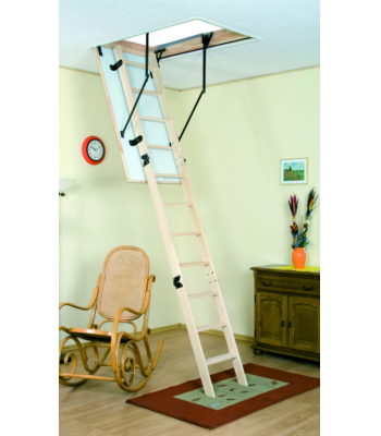 Drabest Timber Loft Ladder - Code DTLL01