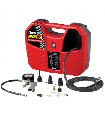 Clarke MONZA - 1.5HP (8 BAR) 6.35CFM PORTABLE OIL FREE AIR COMPRESSOR - 1498500