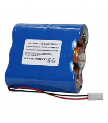 EVACUATOR FMCEVAWBPACK3 REPLACEMENT BATTERY PACK FOR SYNERGY TG TEMPORARY ALARM SYSTEM DEVICES