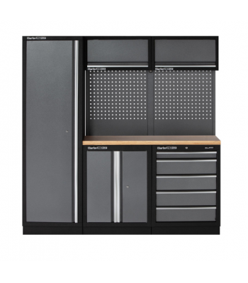 Clarke COMBGSM02 Wooden Top 11 Piece Modular Storage System Package