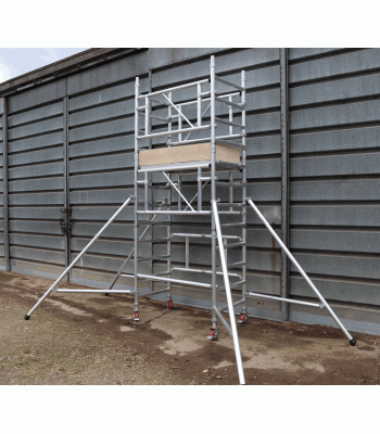 Interlink UniTower Alloy Two Man Scaffold Tower - 4m, 5m + 6m Working Heights Available