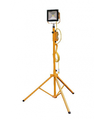 Tradesafe 30w LED tripod with PTO 110v