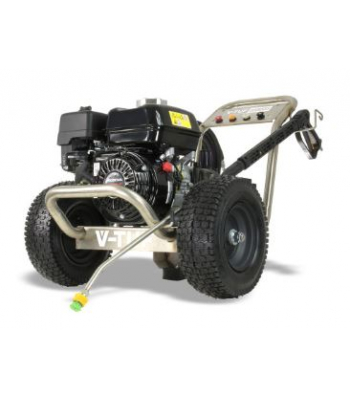 V-TUF GB065SS HONDA PETROL PRESS. WASHER C/W GEARBOX 200BAR 12L/MIN - STAINLESS STEEL FRAME