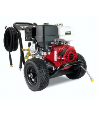 V-TUF GB130SS Industrial 13HP Gearbox Driven Honda Petrol Pressure Washer - 4000psi, 250Bar, 15L/min - Stainless Steel Frame