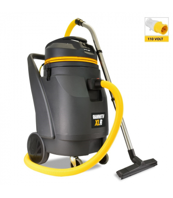 V-TUF Mammoth XLR 2kW 110v 110L Wet & Dry Twin Motor Industrial Vacuum Cleaner - MAMMOTH110-XLR