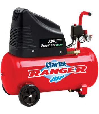 Clarke Ranger 7/550 7.77cfm 50 Litre 2HP Air Compressor (230V) - 2242035