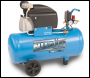 NUAIR Reciprocating Piston Air Compressors - ND2/50 CM2, 1.5kW, 8 Bar, 50Lt Receiver