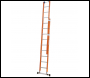 Murdoch GRP Double Extension Ladder with Retractable Stabiliser Bar - EN131