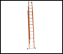Murdoch GRP Triple Extension Ladder with Retractable Stabiliser Bar - EN131