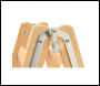Hymer 71410 Double Sided Timber Step Ladder - EN131