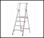 Hymer 8080 Platform Stepladder with Handrail - EN131