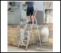 Hymer 8080 Platform Stepladder with Handrail - EN131