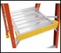 Werner 72005C Fibreglass Podium Stepladder - 5 Tread with Castors