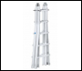 ZARGES 4 X 6 VARIOMAX V 4-SECTION TELESCOPIC LADDER - 41385