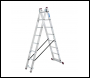 Krause Corda 2 Part Combination Ladder - EN131 Professional