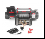 WARRIOR WINCH - 5250EN  ELECTRIC WINCH WITH STEEL CABLE 12/24V AVAILABLE