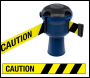 Skipper Retractable Tape Barrier 9m Blue Body - Code SKIPPER01/BRW