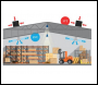Master BCM 191 evaporative cooler - Different Air Duct Exit Points Available