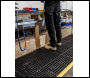 Blue Diamond Cushion Link Open Top Anti-Fatigue Matting