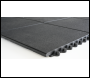Blue Diamond Cushion - Link Solid Top Modular Anti-Fatigue Matting System inc Rubber Compound
