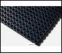 Blue Diamond Cellmax - Sturdy Rubber Duckboard Matting in Black 100cm x 150cm Code CM3959