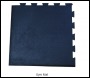 Blue Diamond Gym Mat - Durable Loose-Lay Interlocking Floor Tile