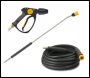 V-TUF RAPID MSH 240v Professional Hot Water Industrial Mobile Pressure Washer - 120Bar, 9L/min - 2 Castor Wheels With Brake - Code RAPIDMSH240C