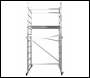 DRABEST ALUMINIUM IKAR ROLLING LADDER SCAFFOLDING (MULTI-PURPOSE LADDER)