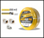 V-TUF 50m 1/2 inch  10 BAR WASHFLEX PRO WATER SUPPLY HOSE & KCQ COUPLING KIT - BF1250-KIT1