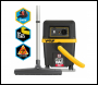V-TUF STACKVAC HSV 110v 30L M-Class Dust Extractor - with Power Take Off - Health & Safety Version - Code STACKVACHSV110