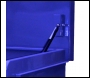 TradeSafe TS 200 Small Vanbox with Hydraulic Arms - Blue
