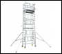 LEWIS Miniscaff Solo 1 Man Tower - 2.2m Platform Height – 4.2m Working Height