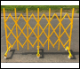 Oaklands Xtender XL Heavy Duty Barrier inc castors, available in different colours