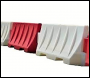 Oaklands Sitewall Barrier 1.6m - available in red or white