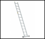 DRABEST SINGLE SECTION ALUMINIUM LADDER 150KG (6-16 RUNG AVAILABLE)